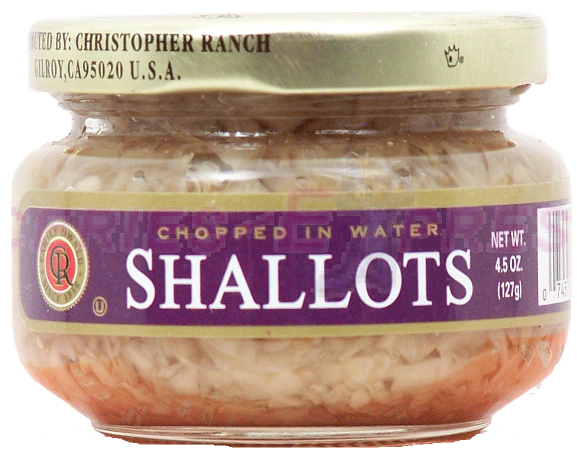 Christopher Ranch&nbsp;&nbsp;shallots chopped in water Full-Size Picture